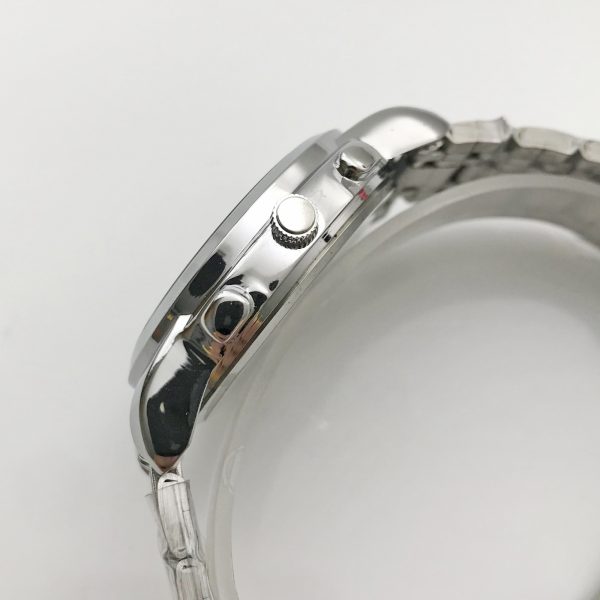 New Men's Quartz Watch Luxury Stainless Steel Strap Date Luminous Waterproof Business Casual Men's Watch SENO-90002 - Image 4