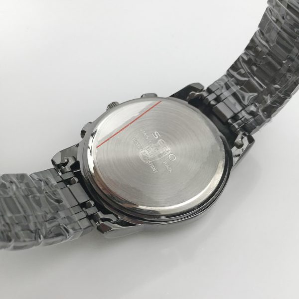 Men's Watches Automatic Luxury Large Face Stainless Steel Water Resistant Luminous Calendar Wristwatches SENO-90003 - Image 6