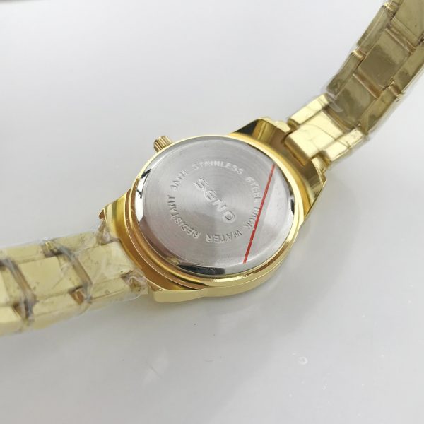 New niche light luxury bracelet watch authentic rose gold diamond starry waterproof jewelry buckle watch SENO-90013 - Image 7