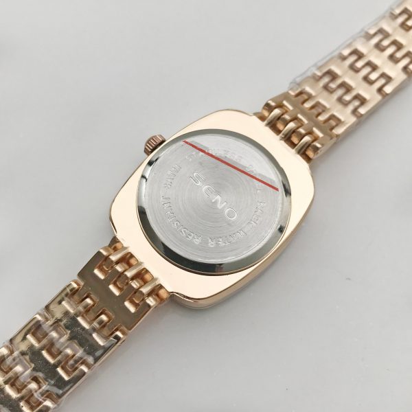 Oval Watch Ladies Retro Fashion Luxury Emerald Green Exquisite Light Luxury Versatile Rose Gold Hand Wrist Ladies Watch SENO-90014 - Image 7