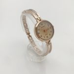 Thin Strap Quartz Watch Ladies Rose Gold SENO-90016 - Image 2