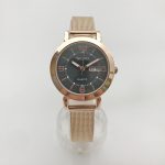 Quartz watch non-mechanical women's watch luminous waterproof double calendar female student steel strap watch SENO-90018