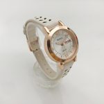 Ladies White Dial Calfskin Leather Watch SENO-90020 - Image 3