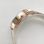 Ladies White Dial Calfskin Leather Watch SENO-90020 - Image 4