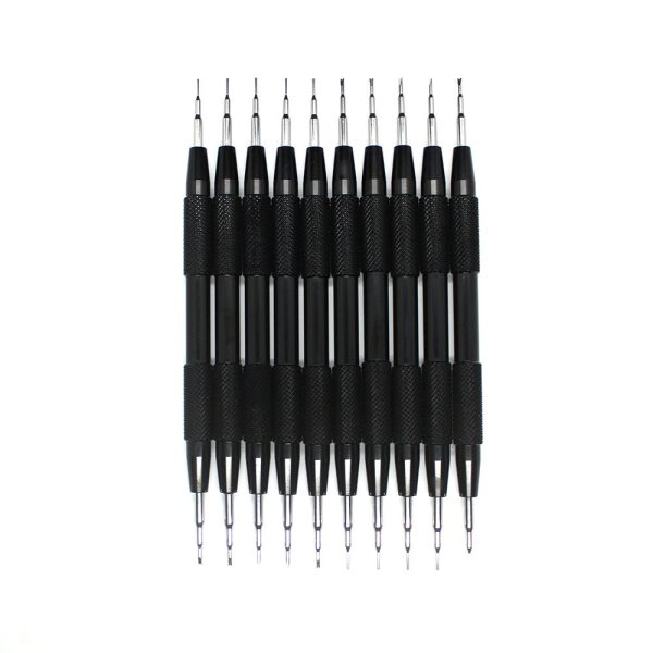 Clock tools, watch strap removal and installation tools, double-ended ear punch, needle punch, watch repair - Image 3