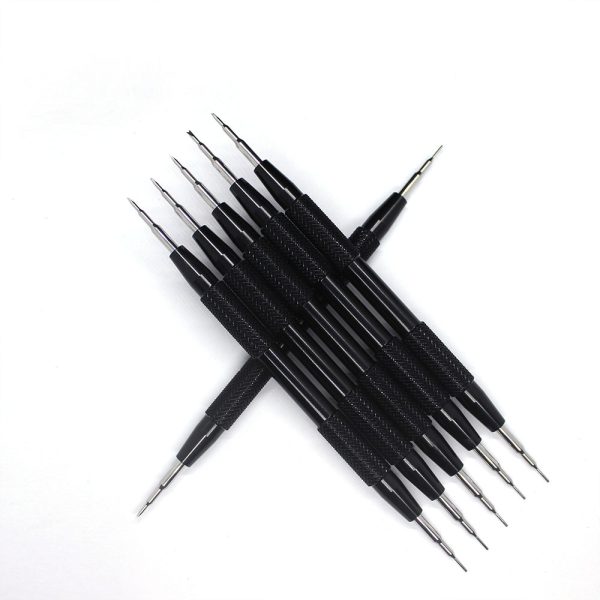 Clock tools, watch strap removal and installation tools, double-ended ear punch, needle punch, watch repair - Image 6
