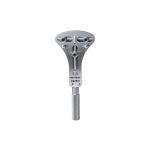 Watch repair tools, all-steel three-claw cover opener, watch back cover opener, quartz watch battery replacement and removal - Image 2