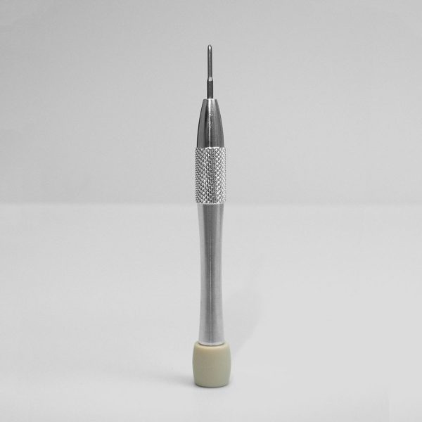 Watch repair tools large body screwdriver clock repair screwdriver plastic round head aluminum alloy handle - Image 5