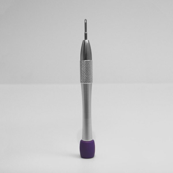 Watch repair tools large body screwdriver clock repair screwdriver plastic round head aluminum alloy handle - Image 2