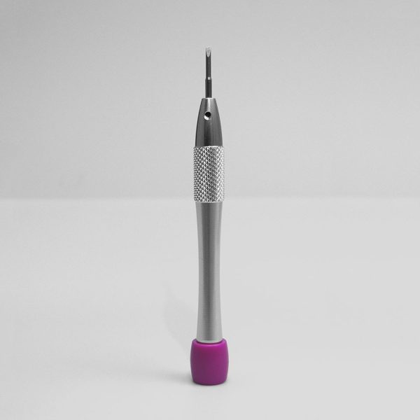 Watch repair tools large body screwdriver clock repair screwdriver plastic round head aluminum alloy handle - Image 12